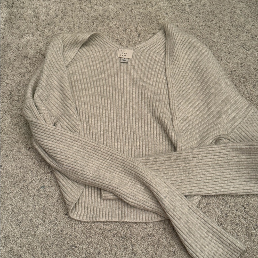 a new day Women's Ribbed Cardigan - Cream
